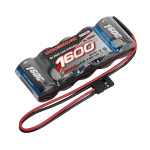 Nosram 1600mAh 6.0V XTEC pack RX recto NiMH (JR Plug)