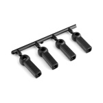 BM Racing plástico Ball Boints 4.9mm Closed (4 unidades)