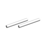 BM Racing trapecio de suspensión pasador 3x17mm (2 unidades)