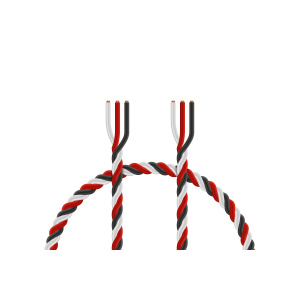 Servo cable Twisted Thick FU 0.25mm2 (PVC)