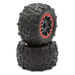 Funtek MTX Complety neumático (rojo, 2 unidades)