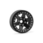 Kavan 1.9'' aluminio 6-spoke Beadlock llanta para 1/10 Crawler (negro, 2 unidades)