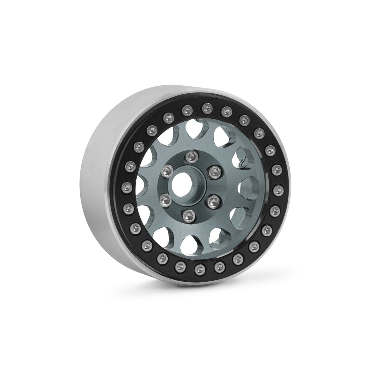 b_0_f0004 Kavan 1.9'' llanta beadlock de aluminio para 1/10 Crawler (plata, 2 unidades) - Imagen 1