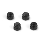 HPI Lock tuerca M2.5 (negro, 4 unidades)