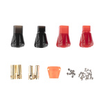 RCProPlus SupraX S7 7808 ULTRA Solder-less conector (2 pareja) - Imagen 2