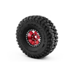 Kavan 1.9'' aluminio 6-spoke Beadlock llanta para 1/10 Crawler (rojo, 2 unidades) - Imagen 3
